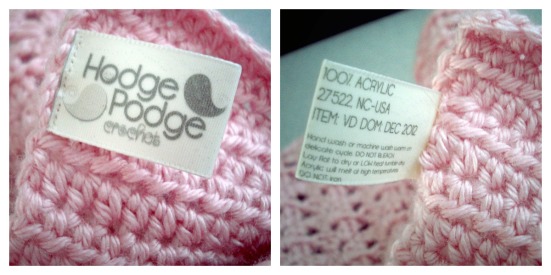 How to make your OWN labels! http://hodgepodgecrochet.wordpress.com