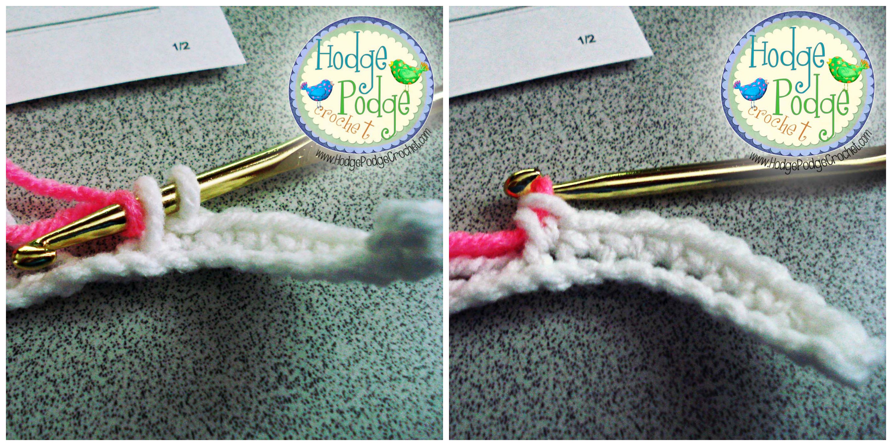 First time using bobbins for tapestry crochet :,) #crochet